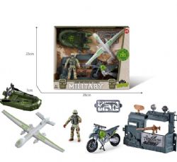COFFRET MILITAIRE – ENSEMBLE D'INTERVENTION TACTIQUE (SOLDAT ARMÉE)
